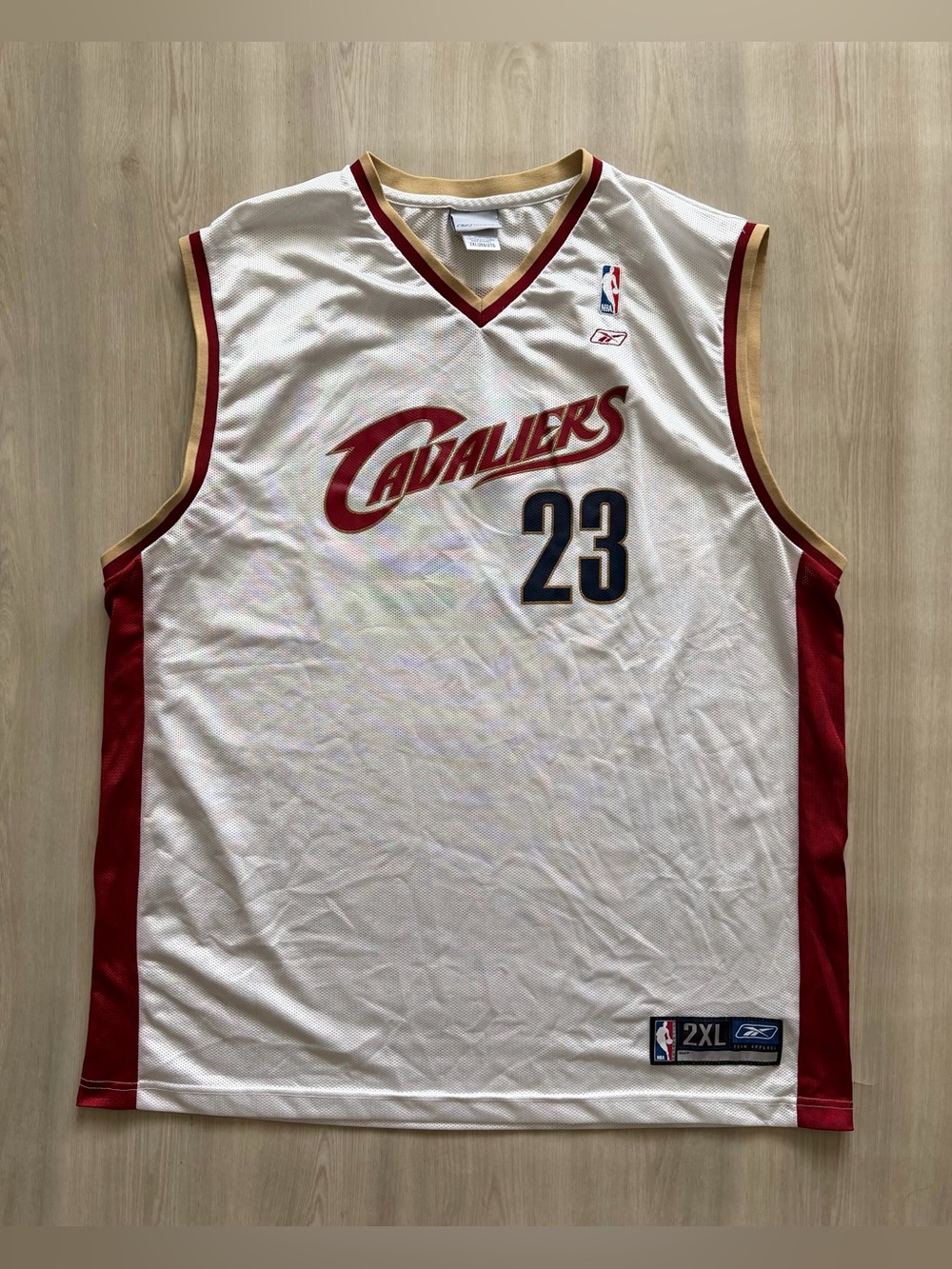 Vintage Reebok  LeBron James Cleveland Cavaliers Jersey Sz XL